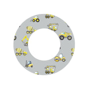 Peelz Under Construction for Patch  Freestyle Libre and Universal Infusion Set Tape Patch Medical Tape