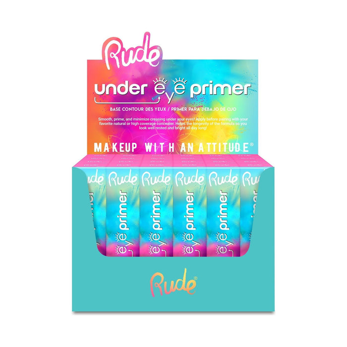 Rude Cosmetics - Rude Cosmetics - Under Eye Primer Paper Display, 24pcs