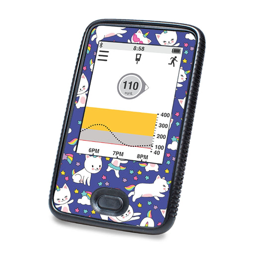 Peelz Unicorn Cats Designed for DEXCOM G6 Touchscreen Receiver Peelz/Stickers