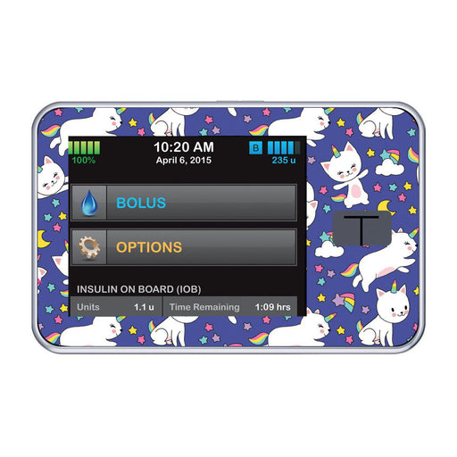 Peelz Unicorn Cats Sticker for Tandem t:slim Peelz/Stickers