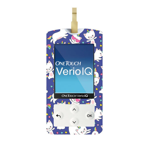 Peelz Unicorn Cats for OneTouch Verio IQ Glucometer Peelz/Stickers