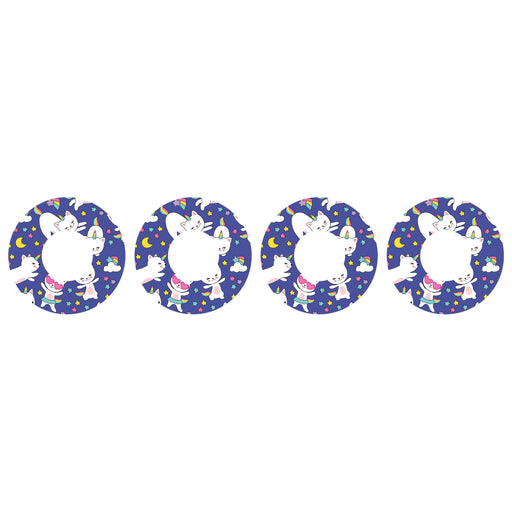 Peelz Unicorn Cats for Patch  Freestyle Libre and Universal Infusion Set Tape Patch Medical Tape