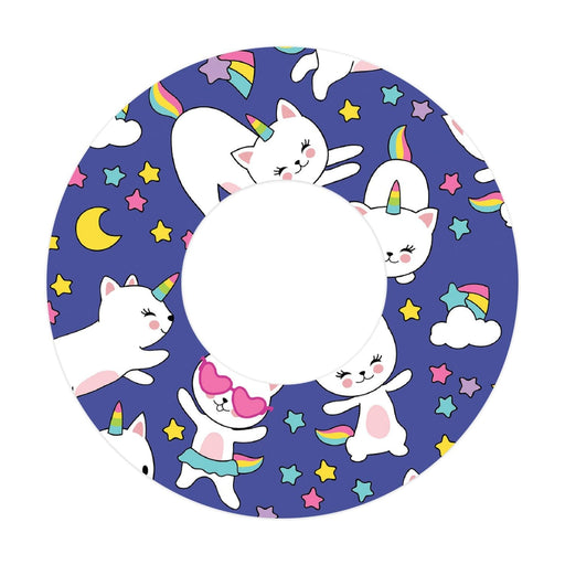 Peelz Unicorn Cats for Patch  Freestyle Libre and Universal Infusion Set Tape Patch Medical Tape