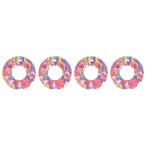 Peelz Unicorn Swirls Patch  Tape Designed for the FreeStyle Libre 2 Patch Medical Tape
