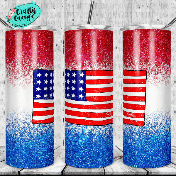 4th of July Patriotic Tumbler