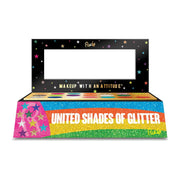 Rude Cosmetics United Shades of Glitter Pressed Glitter Palette Display Set, 12pcs Wholesale Set