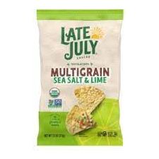 Late July Snacks - Tort Chips Multigrain Sea Salt Gluten Free (Pack of 12 7.5 Oz Bags)