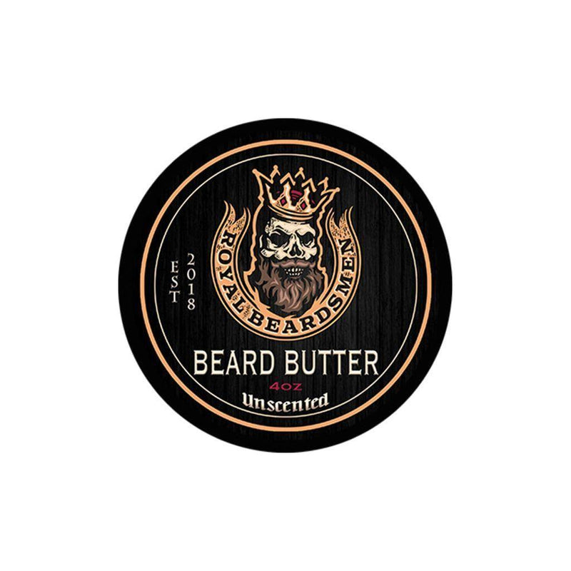 Royal Beardsmen Unscented 4oz Premium Beard Butter beard butter
