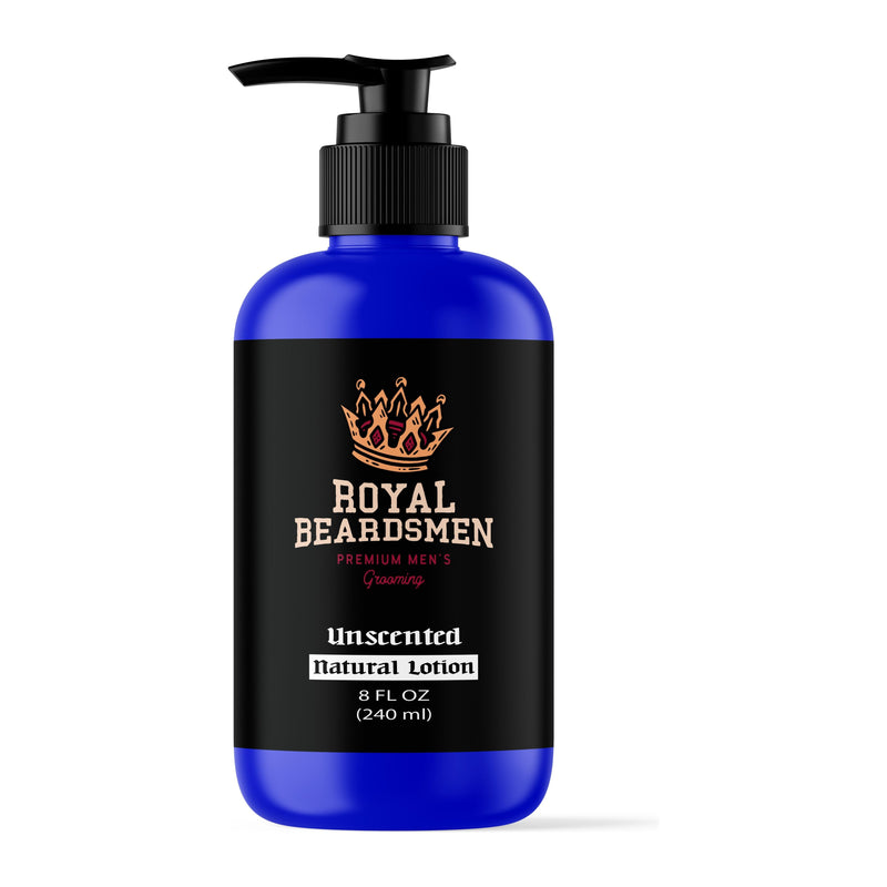 Royal Beardsmen Unscented Natural Lotion Lotion Black
