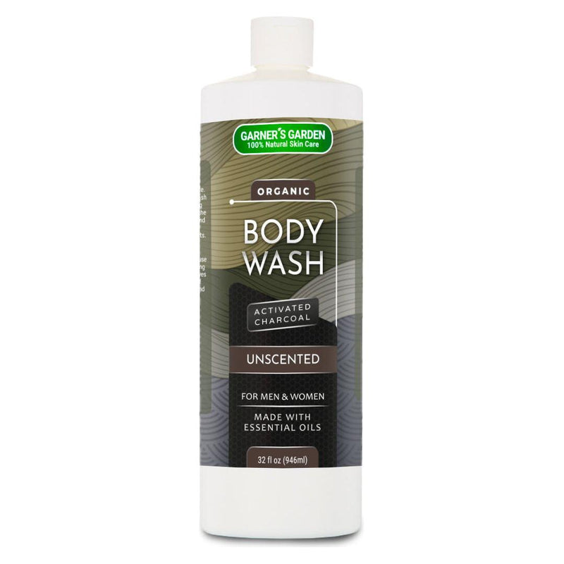 Garner's Garden Activated Charcoal Organic Body Wash Body Wash