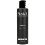 FLAME Natural Decon Shampoo + Body Wash Dark Slate Gray Unscented / 8 oz Bottle