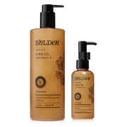 Boldenusa.com Unscented Shea Butter Oil | Pure African Shea Butter Body Oil | 16.9 Fl Oz Shea Oil