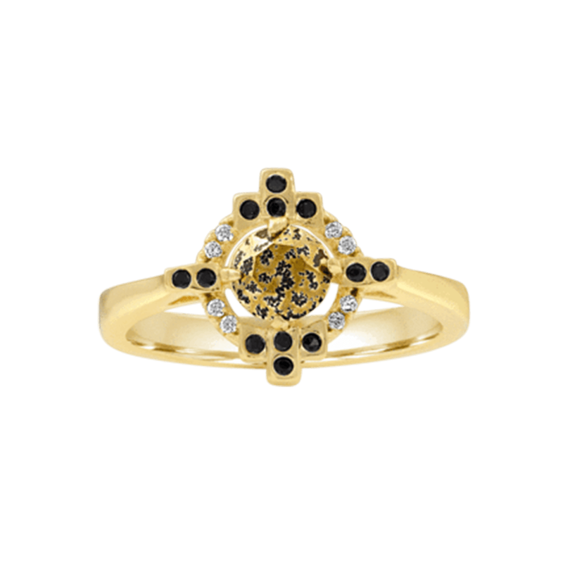 Fragrant Jewels Wicked Black Ring Ring