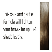 GodefroyBeauty EYEBROW LIGHTENING SINGLE APPLICATION Body & Facial Hair Bleach
