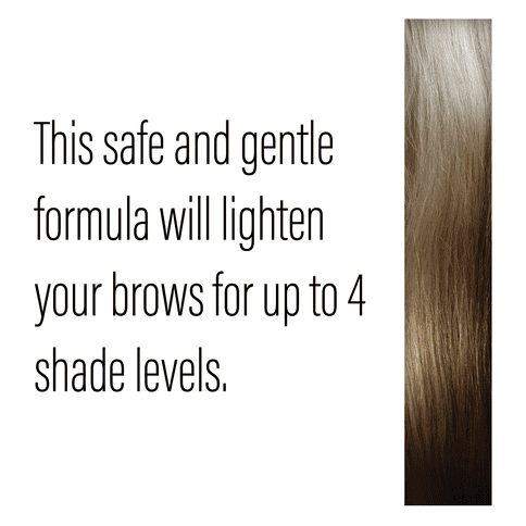 GodefroyBeauty EYEBROW LIGHTENING SINGLE APPLICATION Body & Facial Hair Bleach
