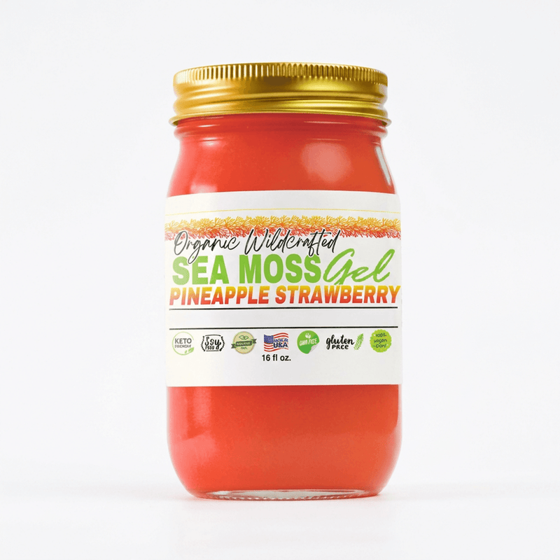 Sea Moss Lyfe Sea Moss Gel - Strawberry Pineapple Flavor 16oz