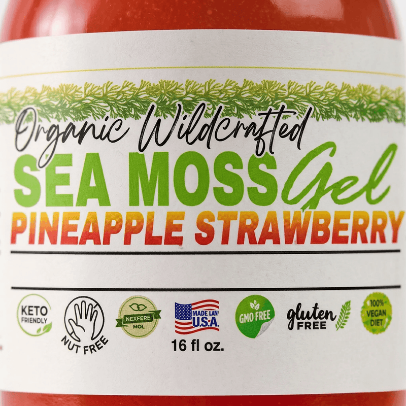 Sea Moss Lyfe Sea Moss Gel - Strawberry Pineapple Flavor 16oz