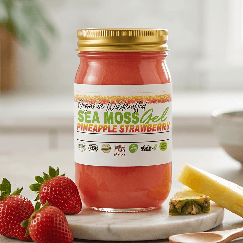 Sea Moss Lyfe Sea Moss Gel - Strawberry Pineapple Flavor 16oz