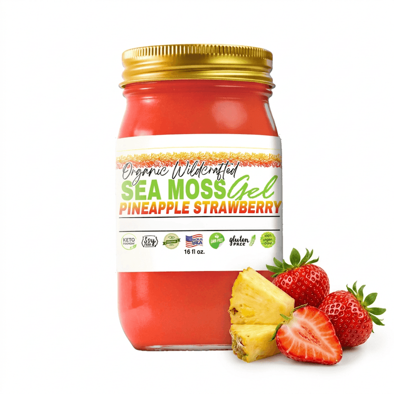 Sea Moss Lyfe Sea Moss Gel - Strawberry Pineapple Flavor 16oz