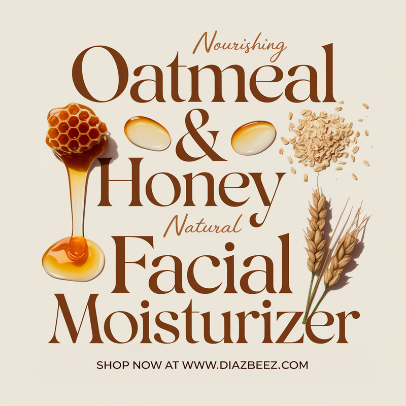 Diaz Beez Oatmeal & Honey Facial Moisturizer Moisturizer