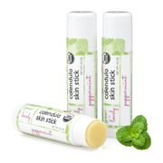 Green + Lovely Peppermint Calendula Skin Stick - Organic Lotion Moisture Stick - Travel Size