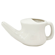 Paavani Ayurveda Ceramic Neti Pot | Ayurvedic Nasal Cleansing Tool for Sinus Health simple