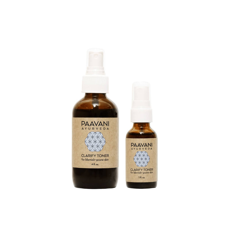 Paavani Ayurveda Clarify Toner | Ayurvedic Facial Mist for Blemish-Prone Skin simple