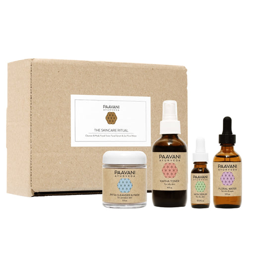 Paavani Ayurveda Your Skincare Ritual | Custom Ayurvedic Facial Set