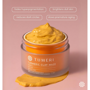TUMERI Turmeric + Vitamin C Clay Mask Health & Beauty