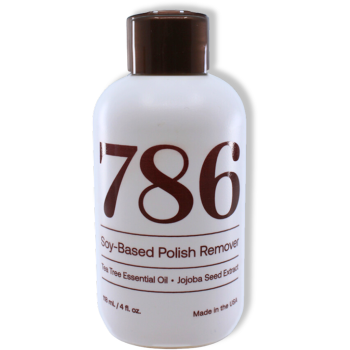 786 Cosmetics Soy Nail Polish Remover With Jojoba Seed & Tea Tree Oil