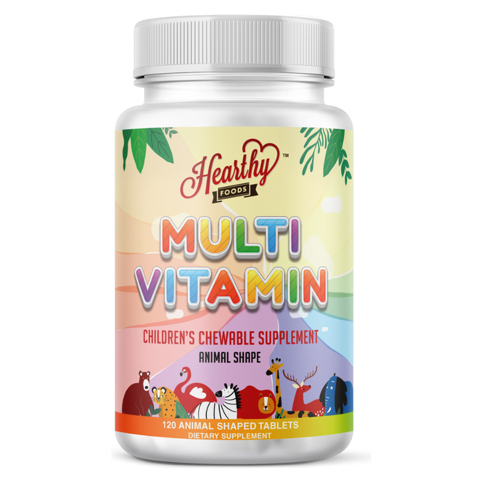 Kids Multi-Vitamins Animal Shape Chewables