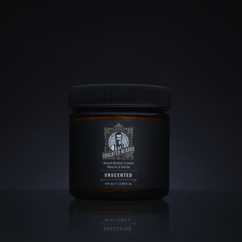 Educated Beards Educated Beards Unscented Beard Butter Cream 100ml Beard Butter Cream