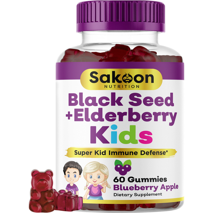 Kids Black Seed + Elderberry Gummies