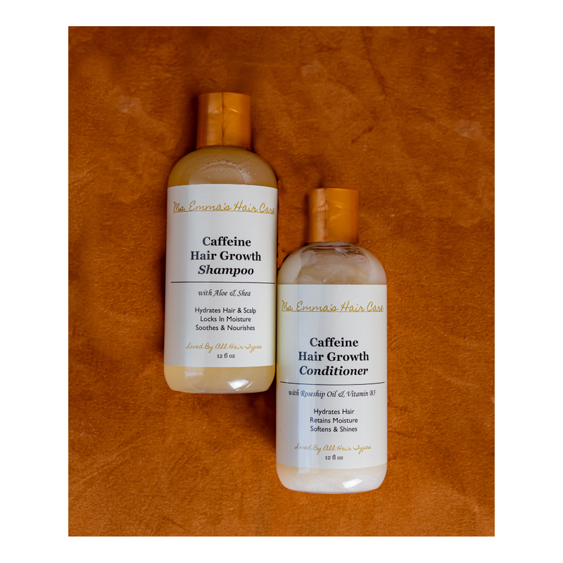 Ms. Emma's Hair Care 12 oz CAFFEINE HAIR GROWTH SHAMPOO