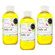 Green + Lovely Better than Butter Pregnancy Belly Oil - Organic Oils - Stretch Mark Prevention - 8 oz. Pregnancy Belly Oil