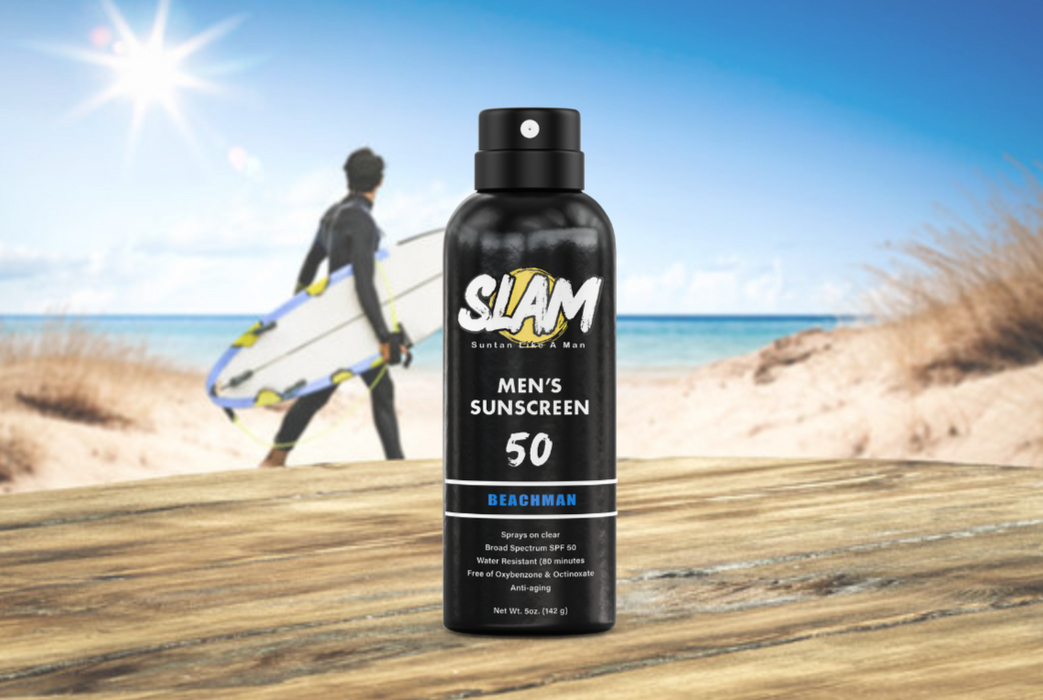 BeachMan Spray 50 by Slam Sunscreen