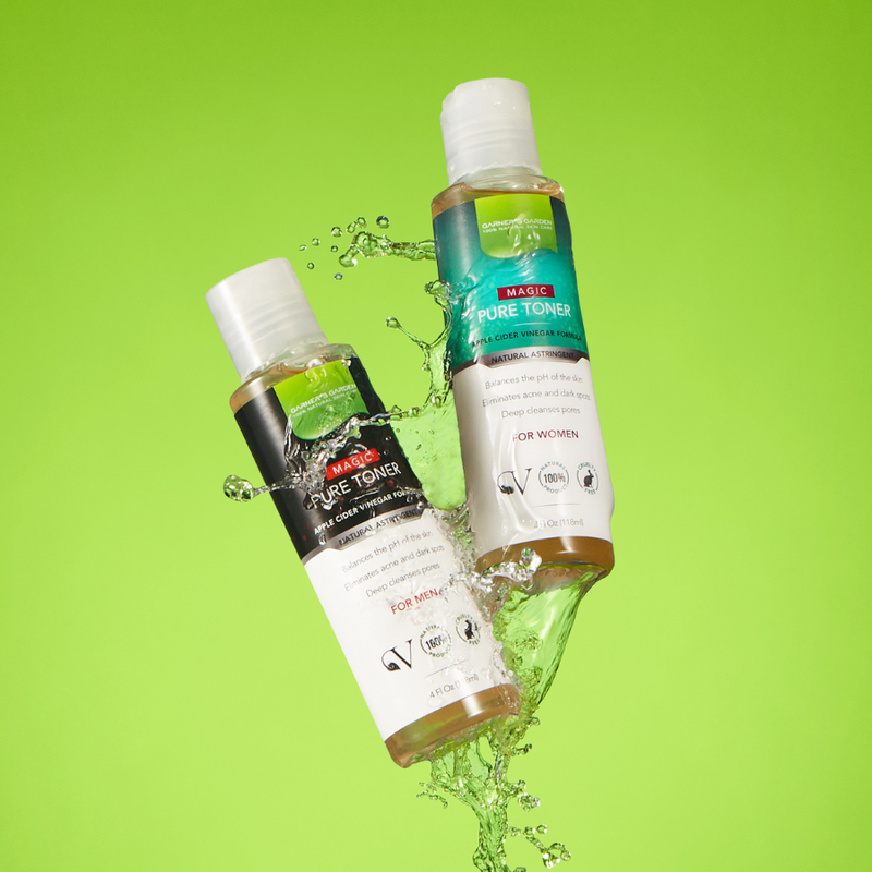 Garner's Garden Organic ACV | Apple Cider Vinegar Toner With Witch Hazel Toner