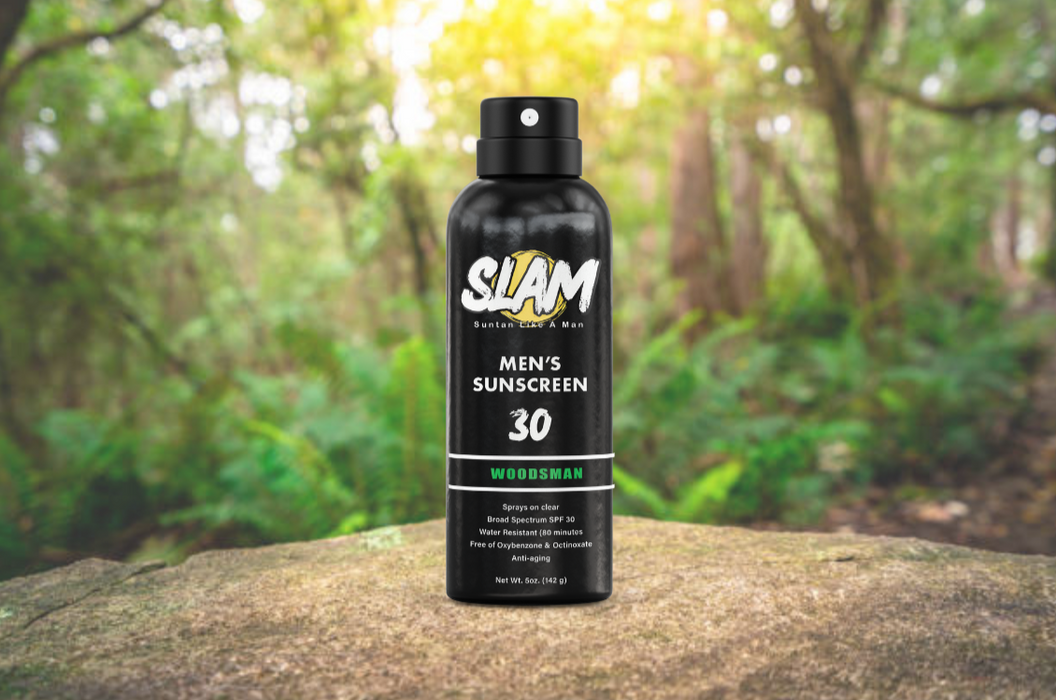 WoodsMan Spray 30 by Slam Sunscreen