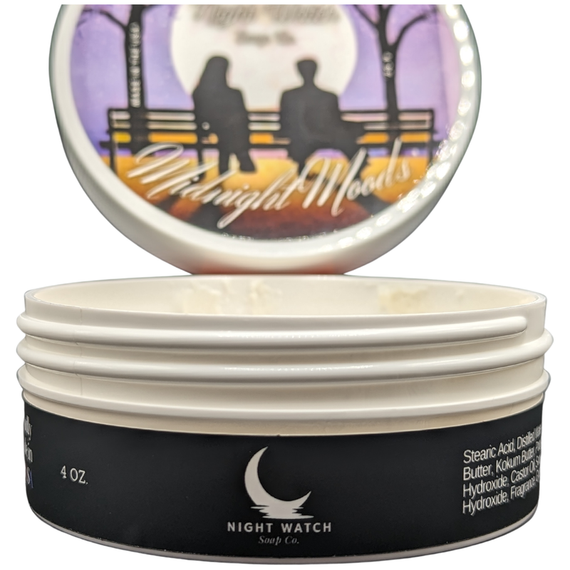 Night Watch Soap Company Midnight Moods Shave Soap