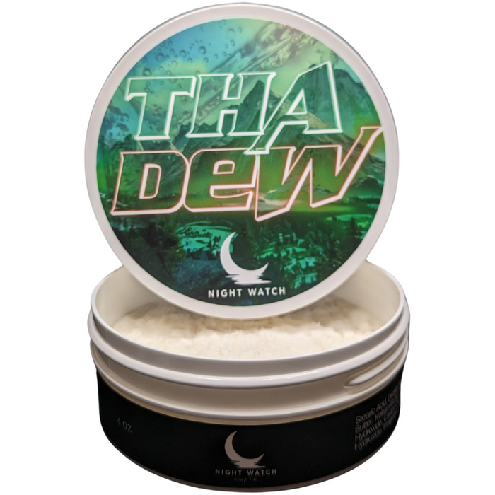 Night Watch Soap Co. Tha Dew Shaving Soap 4 Oz