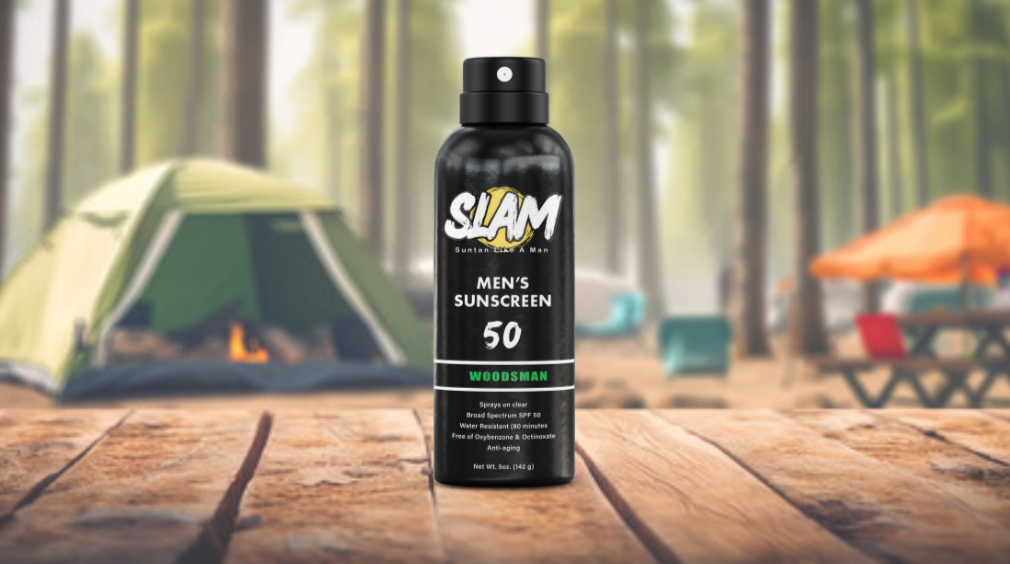 WoodsMan Spray 50 by Slam Sunscreen