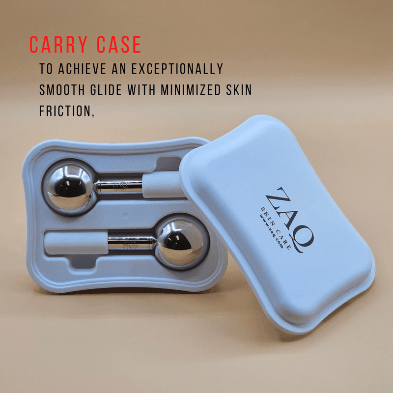 ZAQ Skin & Body ZAQ Icy Steel Cryo Ice Globes: Ultimate Facial Cryotherapy Tool Skin Care