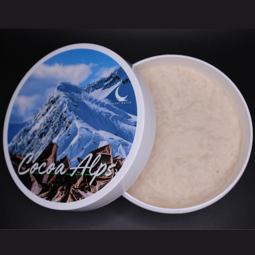Night Watch Soap Co. Cocoa Alps Tallow Shaving Soap 4 Oz