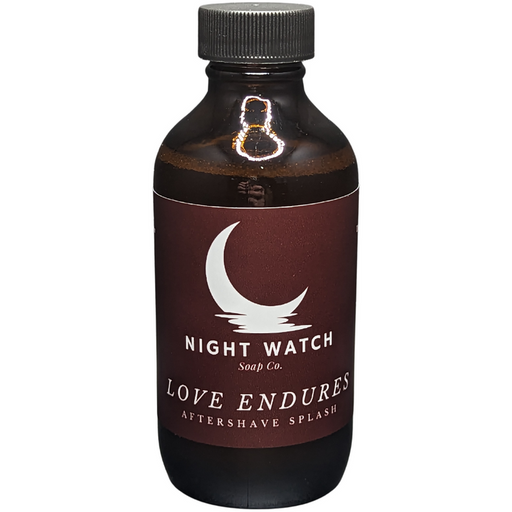 Night Watch Soap Co. Love Endures Aftershave Splash 4 Oz