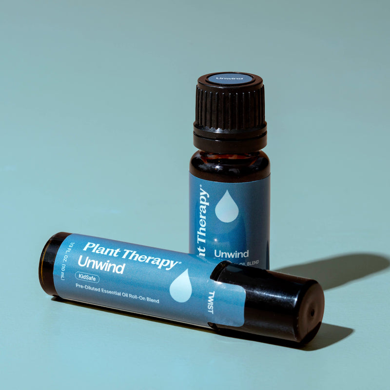 Plant Therapy Unwind Pre-Diluted Essential Oil Roll-On Essential Oil