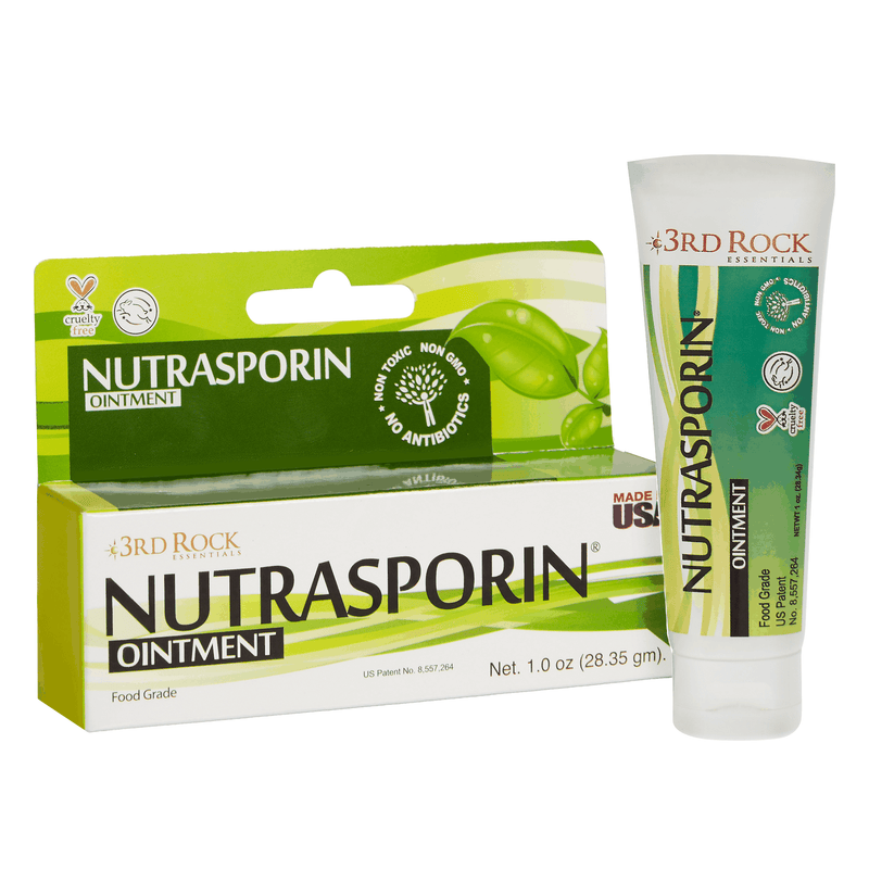 3rd Rock Essentials Nutrasporin® - All Natural First Aid Ointment 100ppm Silver Gel All Natural Nutrasporin Ointment