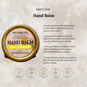 MION Artisan Soap Co. Hand Balm | Not Greasy, Antibacterial, Moisture-Locking Light Gray Pine & Cedar,Clove & Grapefruit,Lavender & Grapefruit,Wild Chamomile,Citrus Blossom,Rose Blossom