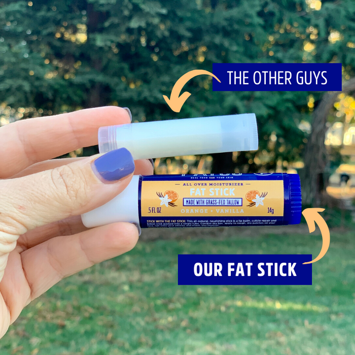 Fat Stick, Orange + Vanilla, 0.5 Oz by FATCO Skincare Products