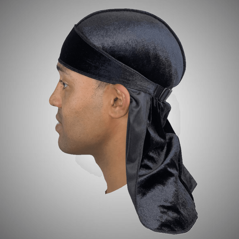 WezTeck Premium Black Velvet Durag Durag