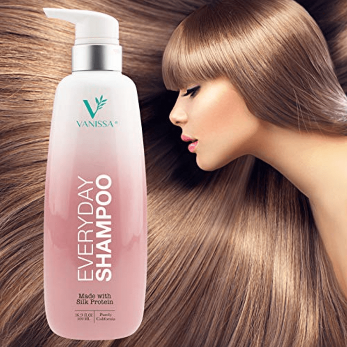 Vanissa Everyday Shampoo With Silk Protein 16.9 Oz